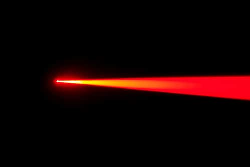 laser światło